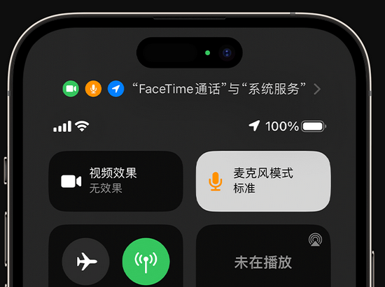 吉水苹果授权维修网点分享iPhone在通话时让你的声音更清晰 