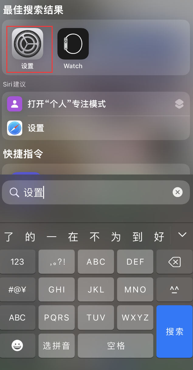 吉水苹果手机维修分享：iPhone 找不到“设置”或“App Store”怎么办？ 