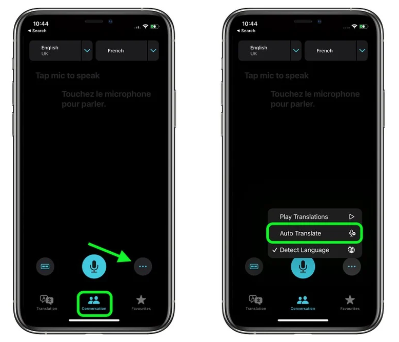 吉水苹果手机维修分享iOS 15 “翻译” App 新改进 